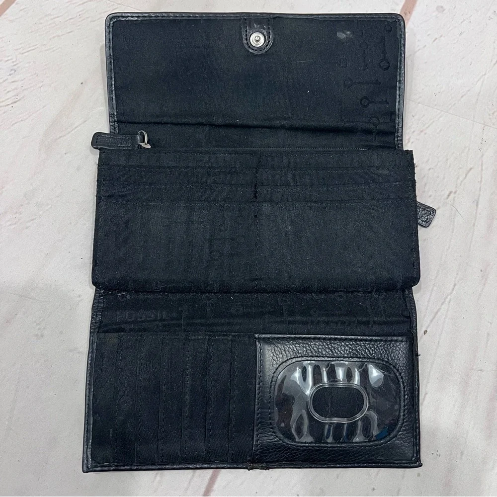 Fossil black genuine
